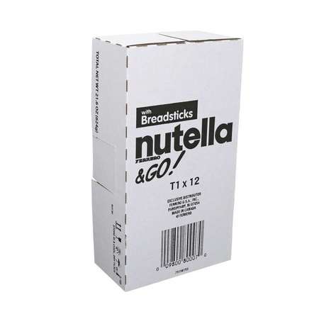 Nutella Nutella & Go 12 Count Tray Nutella & Go 1.8 oz., PK48 80314